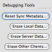 Weave Debugging Initial Weave debugging UI to control syncing